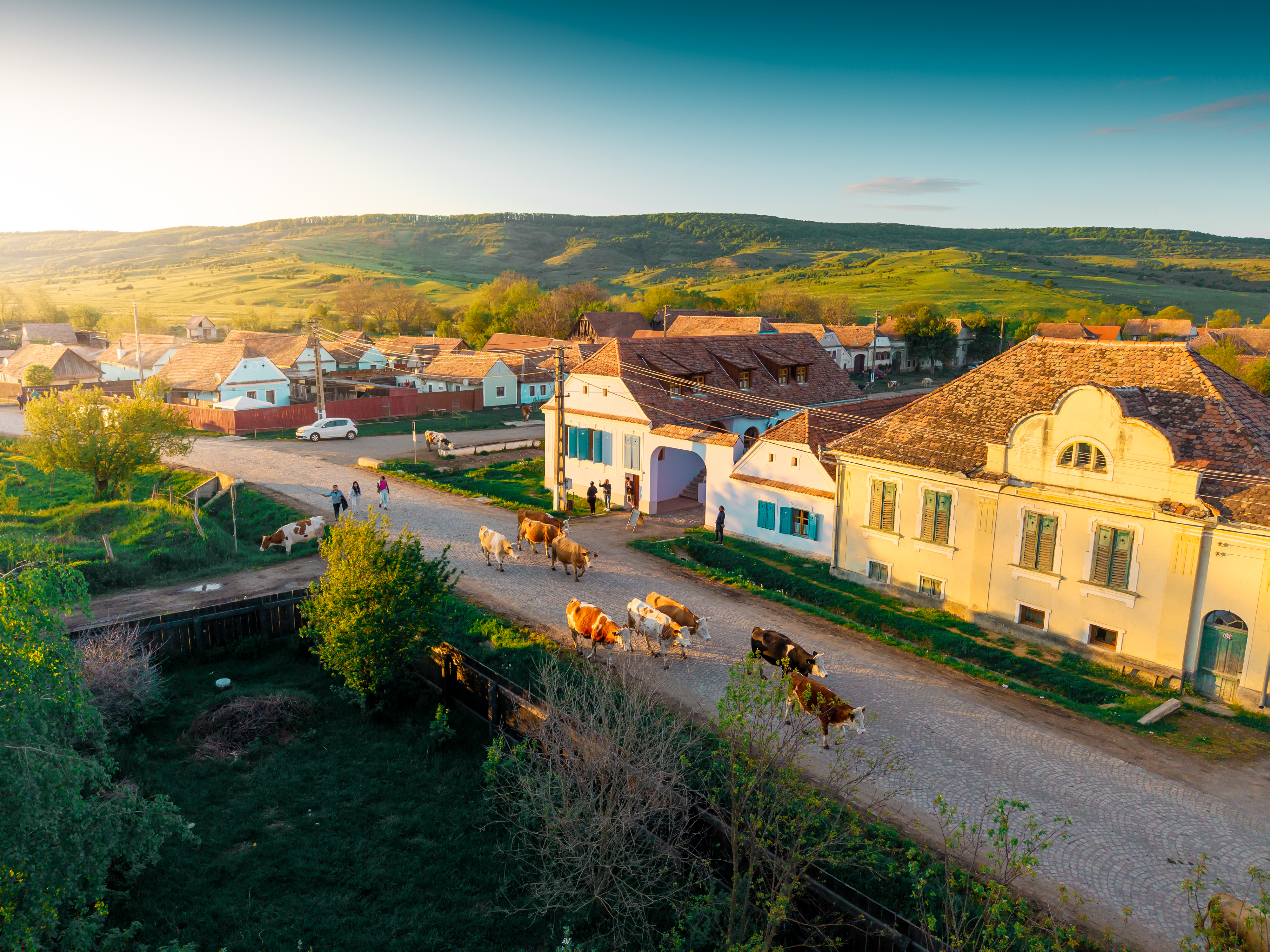 Ciurda aduce cu ea #thegoldenhour...intotdeauna prin fata Azuria Viscri